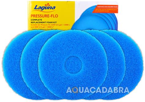 Laguna Pressure Flo 12000 14000 Filter Foam Kit Set PT1507 PF12000