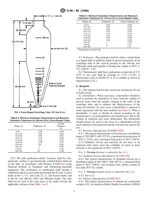 Astm D Standard Test Methods For Water And Sediment In