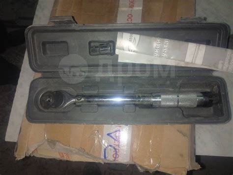 Динамометрический ключ, б/у, в наличии. Цена: 2 200₽ в Барнауле