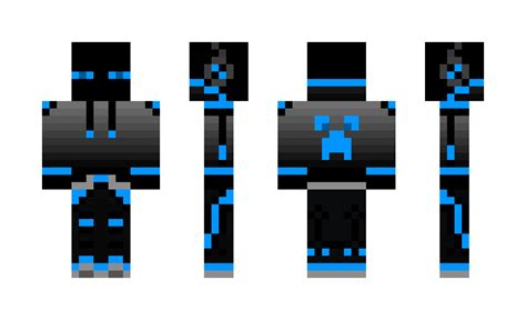 Download Skin The Blue Enderman Free For Minecraft Pe