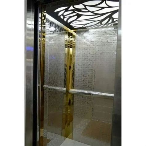 Electric Residential Elevator With Machine Room Maximum Speed 1