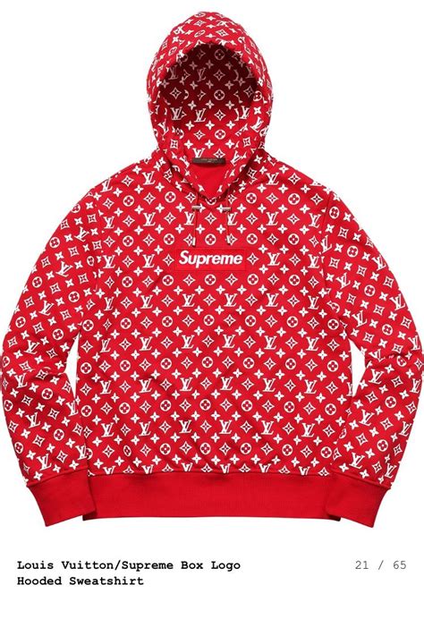 Supreme X Louis Vuitton Hoodie Louis Vuitton Supreme Louis Vuitton