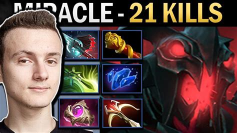 Shadow Fiend Dota Gameplay Miracle With Kills And Blink Youtube