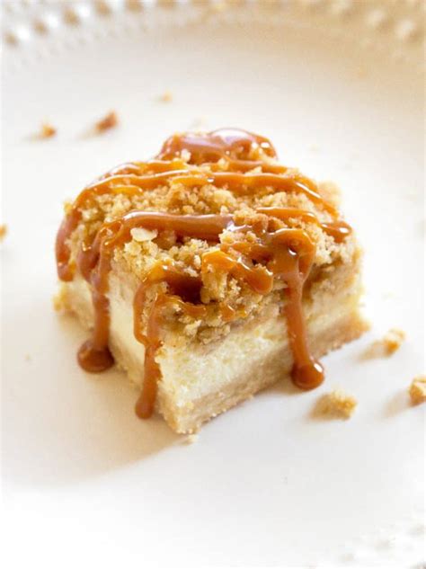 Caramel Apple Cheesecake Bars Video The Girl Who Ate Everything