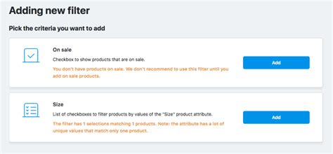 Product Filters Ecwid Help Center