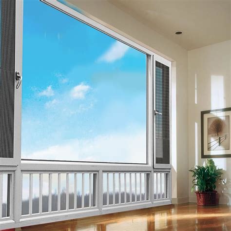 Aluminum Thermal Break Double Flush Casement Windows Flush Casement