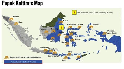 Muhammad Burmansyah On Linkedin Pupuk Kaltims Map Our Company Is