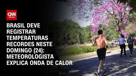 Calor sufocante São Paulo Rio BH e Curitiba batem recorde de