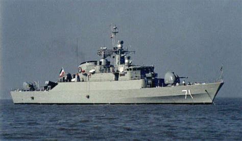 Irans Navy Launches First Domestically Made Light Frigate Asian Defence