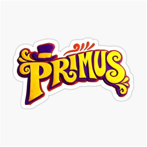 "PRIMUS BAND - Logo Gold" Sticker for Sale by hills17 | Redbubble