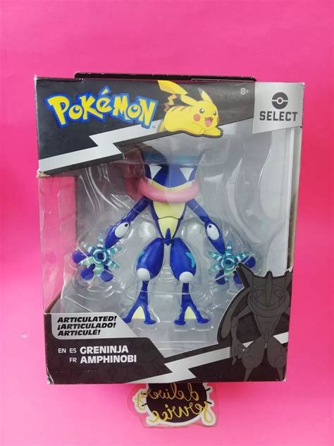 Pokemon Select Figura Greninja Articulado 2021 Mebuscar México