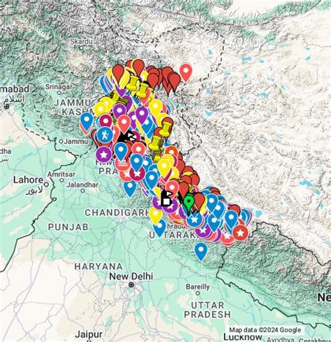 Himalayas Hiking Map 2019 - Google My Maps