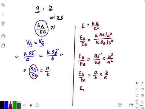 Two Charged Conducting Spheres Of Radii A And B Are Connected To Each