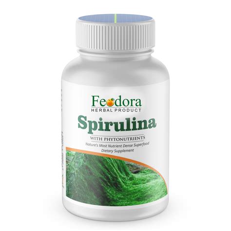 Food Grade Third Party Maufacturer Spirulina Capsule At Rs 98 Bottle In