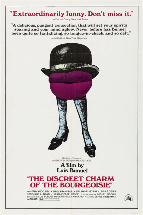 The Discreet Charm of the Bourgeoisie Movie Poster (#2 of 2) - IMP Awards