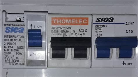 Disyuntor Diferencial T Rmica Termomagn Tica Diferencias Alejandro