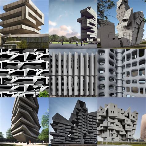 A Futuristic Building Based On Brutalist Shrek Stable Diffusion OpenArt