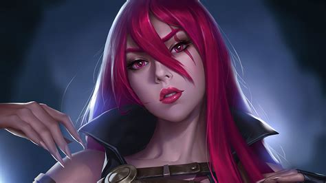 Katarina Lol League Of Legends Game Art 4k Pc Hd Wallpaper Rare Gallery