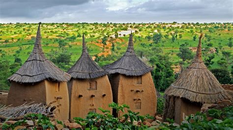 Dogon Village Of Bandiagara Mali 2017 Bing Wallpaper Preview