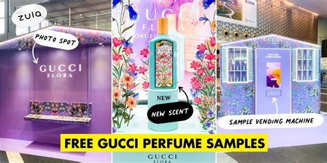 Redeem Free Gucci Beauty Flora Perfume Samples At Raffles City