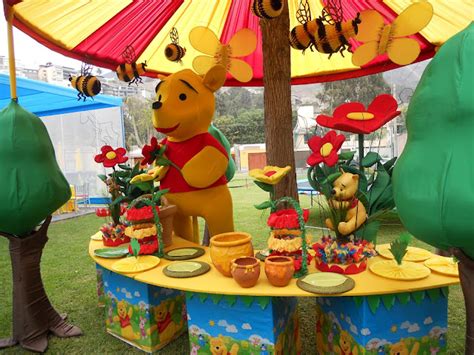 Manualidades de Winnie Pooh para cumpleaños Imagui