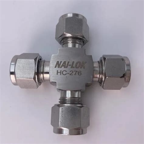 Nai Lok Monel Instrumentation Double Ferrule Hastelloy Way Union