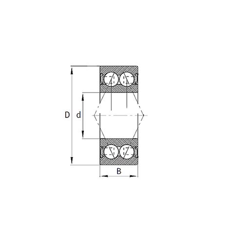 Подшипник 3212-2RS-ATN9 ISB (32122RSATN9ISB) купить онлайн за 6 237 руб ...