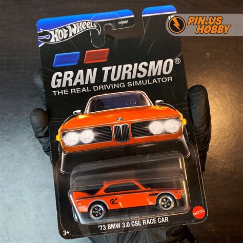 Jual HOT WHEELS GRAN TURISMO 73 BMW 3 0 CSL RACE CAR ORENS ORANGE NOT M3 E36 E30 M5 M4 MODERN