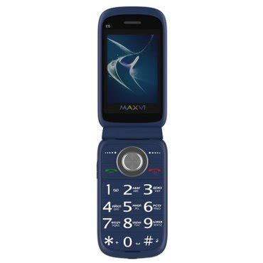 Купить Телефон MAXVI E6, 2 SIM, красный - цена: 2901 ₽, характеристики ...