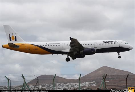 G OZBO Monarch Airlines Airbus A321 231 AviacionCR Net