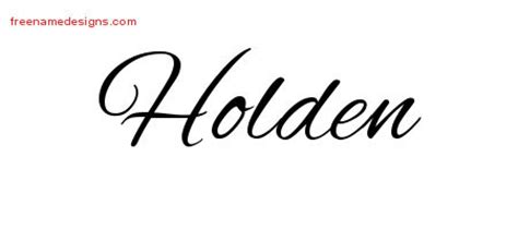 holden Archives - Free Name Designs