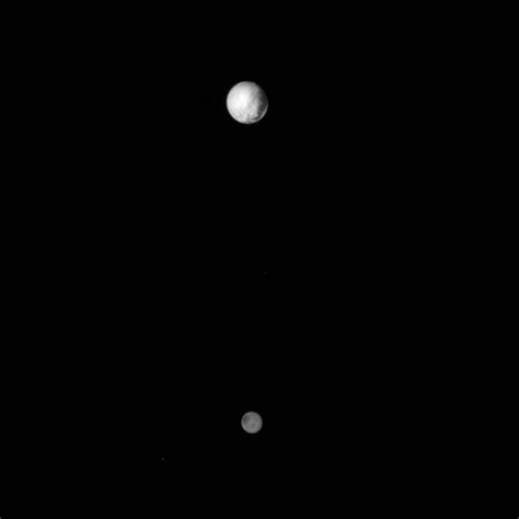 Pluto And Charon Edited New Horizons Image Of Pluto And Ch Flickr