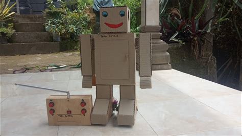 Diy Cara Membuat Robot Remote Control Dari Kardus Youtube