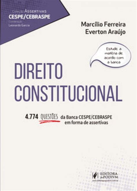 Direito Constitucional Quest Es Da Banca Cespe Cebraspe Em Forma