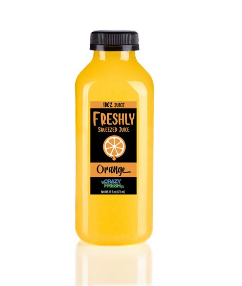 Freshly Squeezed Orange Juice - Crazy Fresh