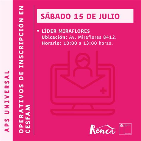 Municipalidad Renca On Twitter Si Vives Estudias O Trabajas En Renca