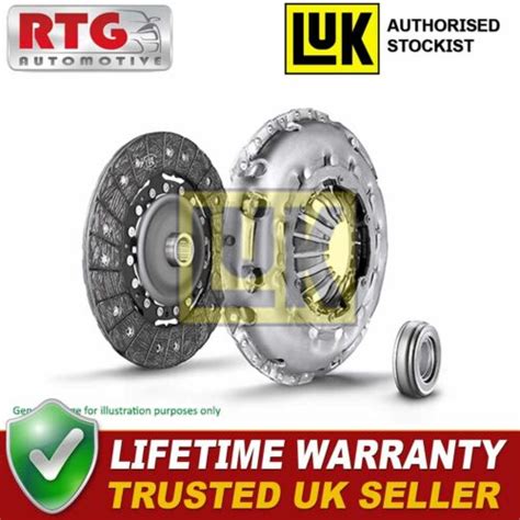 LUK 3Pc Clutch Kit w/ Release Bearing Releaser Repset 622333600 ...