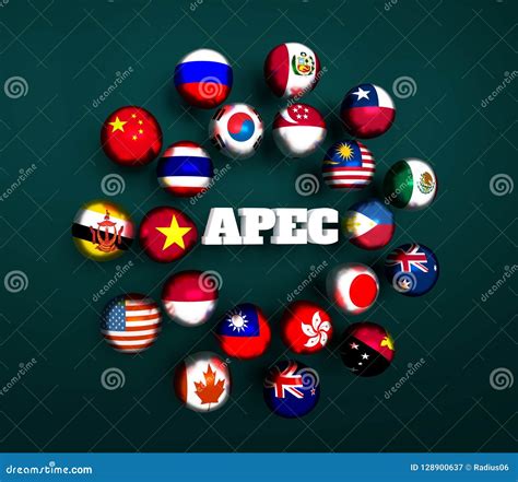 Asia Pacific Economic Cooperation Stock Illustration Illustration Of Bureaucracy Retail