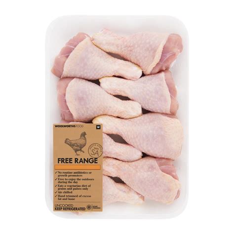 Free Range Chicken Drumsticks Avg 800 G Za