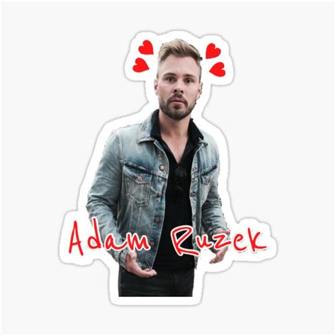 "Adam Ruzek" Sticker for Sale by marisamj19 | Redbubble