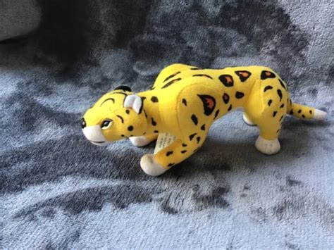 2000 Mcdonalds Disney Tarzan Sabor Leopard Soft Plush Toy Stuffed