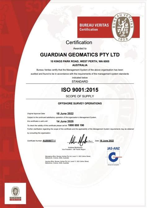 Iso Cert Image Guardian Geomatics