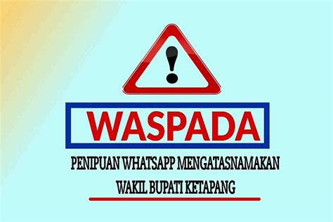 Waspada Penipuan Catut Nama Wakil Bupati Ketapang H Farhan Metro Kalbar