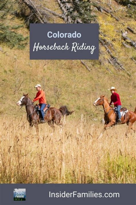 Colorado Horseback Riding Fun In The Rocky Mountains