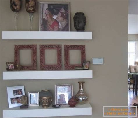 Maneiras De Decorar O Interior Prateleiras Flutuantes