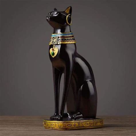 Statuette Chat Egyptien EGYPTIANKAT Statue de chat Chat égyptien