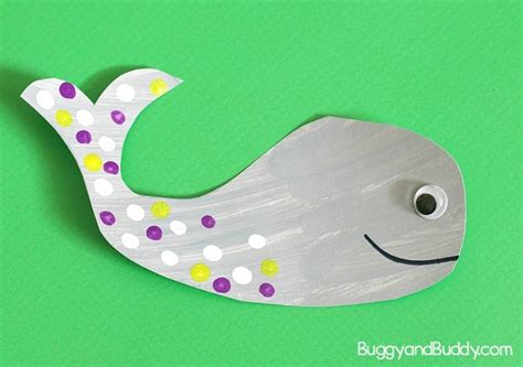 Whale Craft for Kids with Free Printable Template - Buggy and Buddy