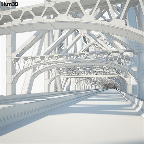 Queensboro Bridge 3D model - Download Infrastructure Buildings on ...