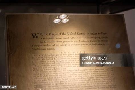 The Constitution Display Photos and Premium High Res Pictures - Getty ...