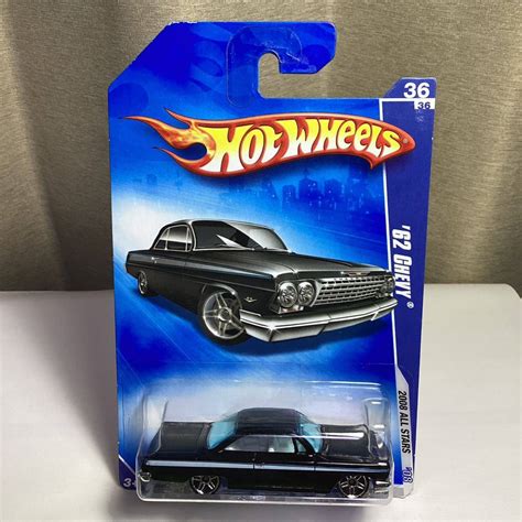 Yahoo オークション ホットウィール 62 シェビー 黒 Hot Wheels
